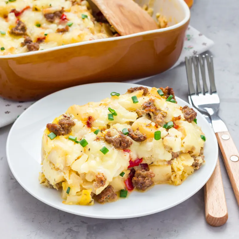 19. Sausage and Egg Casserole 1