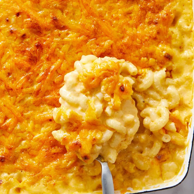 2 Baked Mac and Cheese