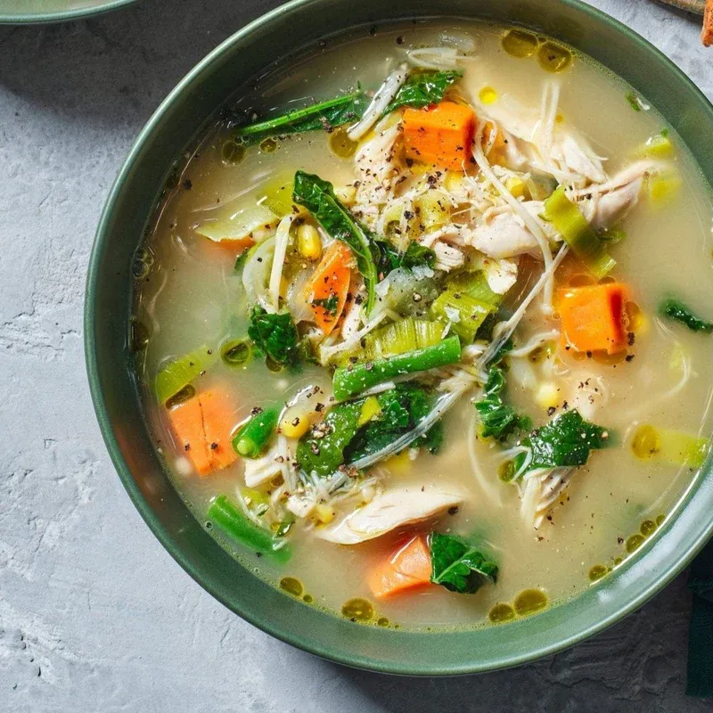 2 Chicken Vegetable Puree Soup 2