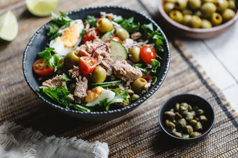 2 Mediterranean Tuna Salad