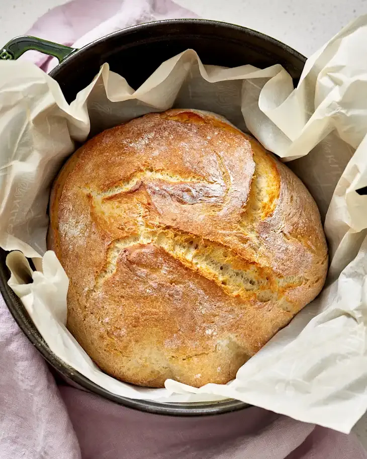 2 No Knead Bread