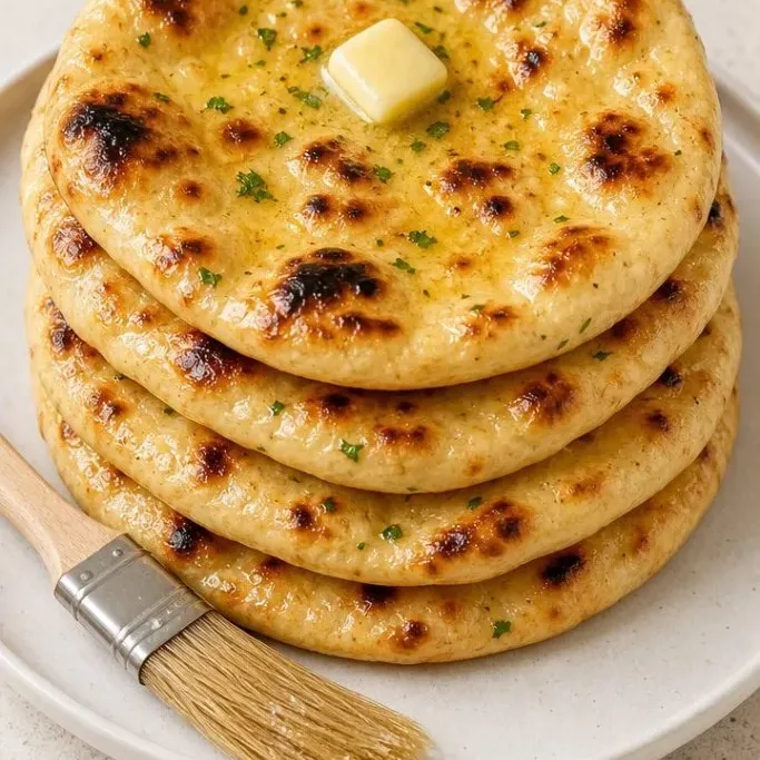 2-Ingredient Naan Bread: Quick, Soft, No Yeast 2 Ingredient Naan Bread