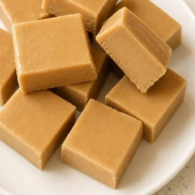 Quick 2-Ingredient Peanut Butter Fudge 2 Ingredient Peanut Butter Fudge