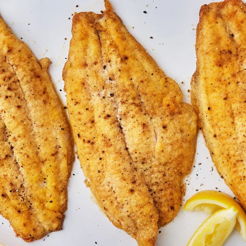 2. Crispy Cornmeal Baked Catfish