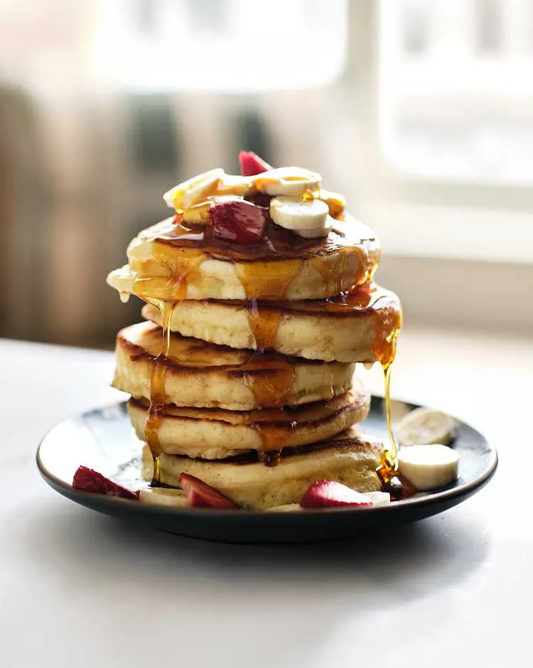 2. Fluffy Buttermilk Pancakes 1