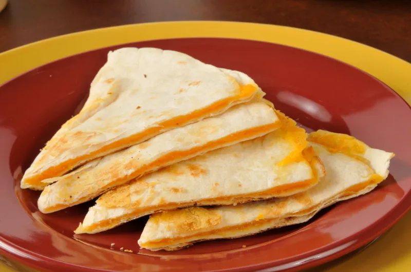 2. Quesadilla with Melted Cheese 1