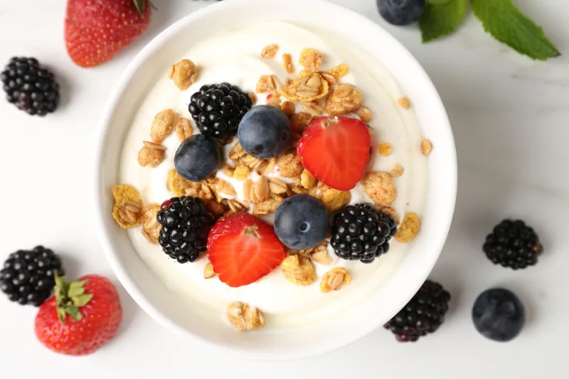 25 Protein-Packed Yogurt Breakfast Bowls You’ll Want Every Day 2. Yogurt Smoothie Bowl