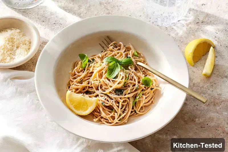 20-Minute Pasta al Limone 20 minute pasta al limone