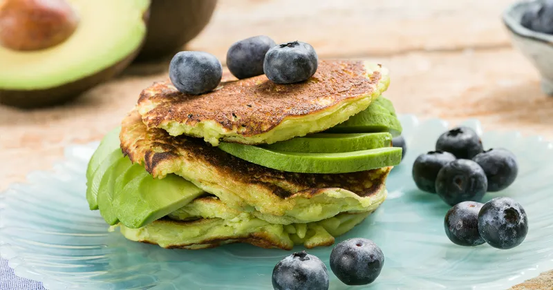 20. Avocado Pancake Stack