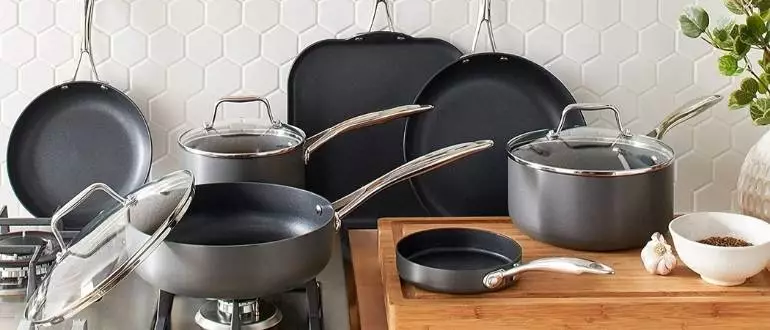 Best Hard Anodized Dishwasher Safe Cookware Set Review