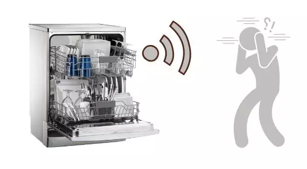 what Makes a Dishwasher Noisy