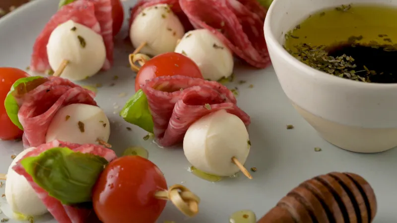 22. Antipasto Skewers