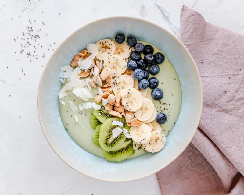 25 Protein-Packed Yogurt Breakfast Bowls You’ll Want Every Day 23. Matcha Yogurt Bowl