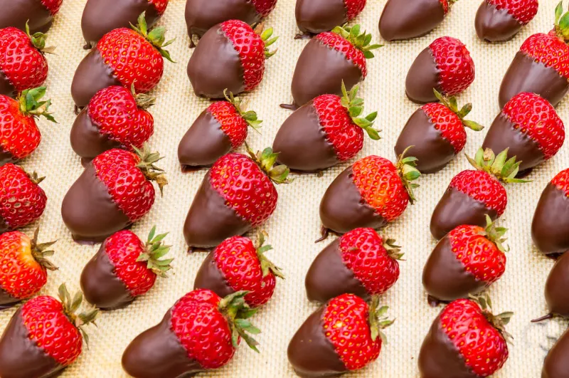 25. Chocolate Covered Strawberries