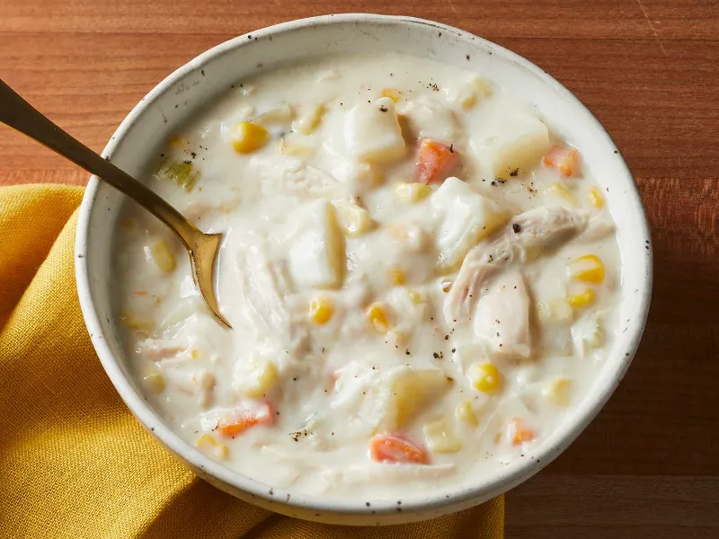 25. Zesty Chicken and Corn Chowder