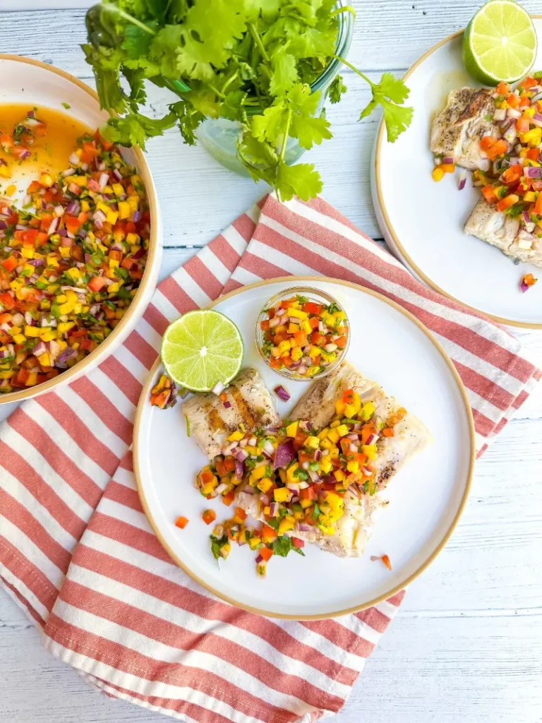 3 Honey Lime Glazed Mahi Mahi