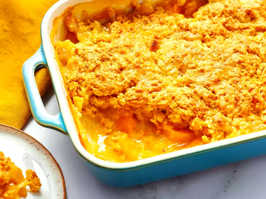 3-Ingredient Cake Mix Cobbler