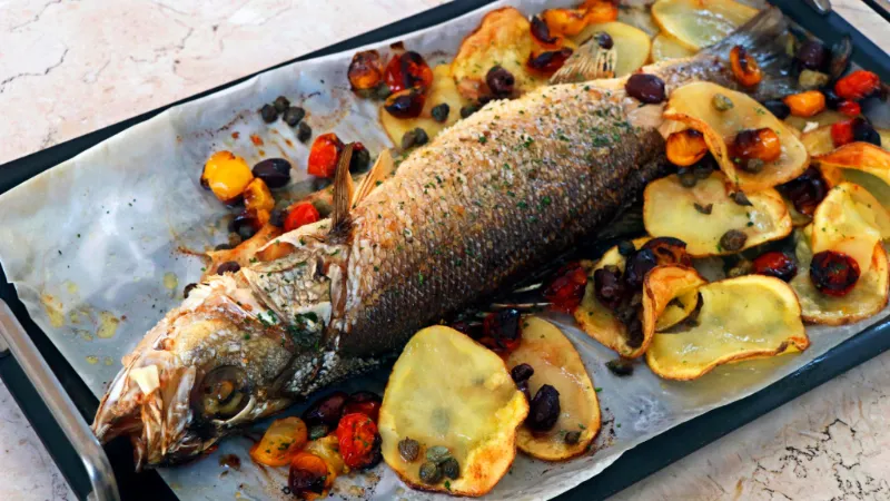 3 Mediterranean Style Sea Bass