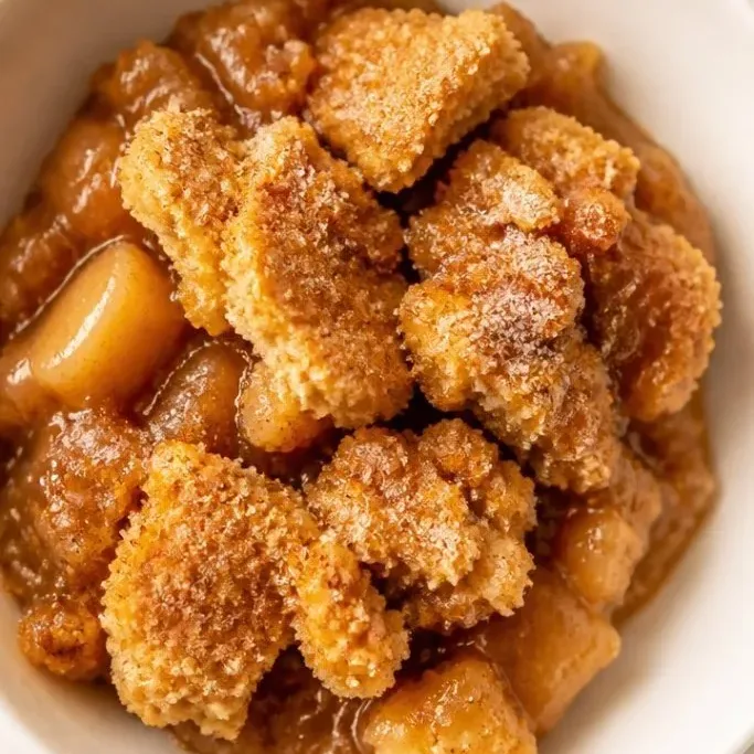3 Ingredient Apple Cobbler