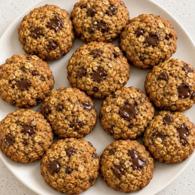3 Ingredient Banana Cookies