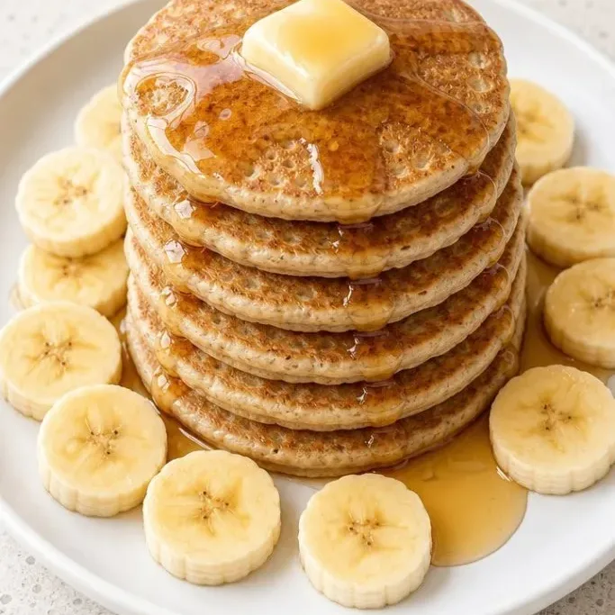 3-Ingredient Banana Oatmeal Pancakes 3 Ingredient Banana Oatmeal Pancakes