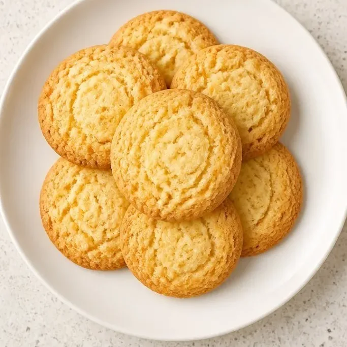 3 Ingredient Butter Cookies