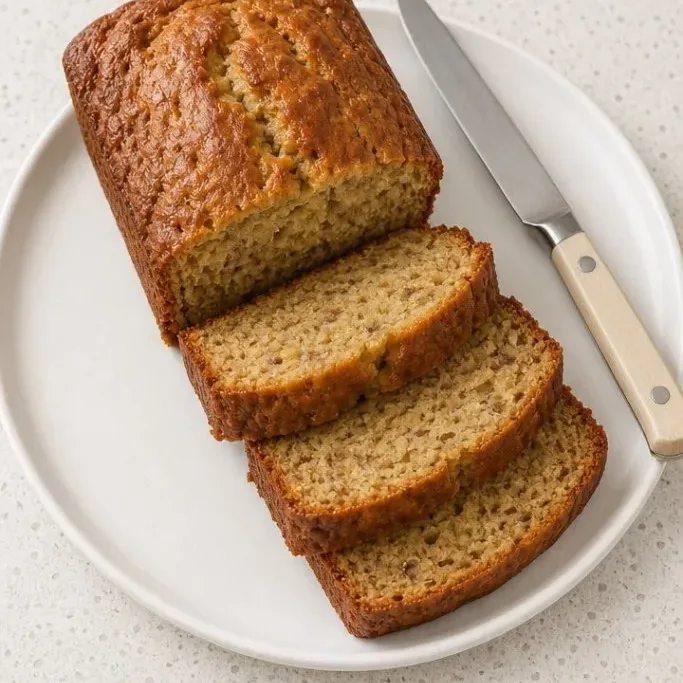 3 Ingredient Cake Mix Banana Bread