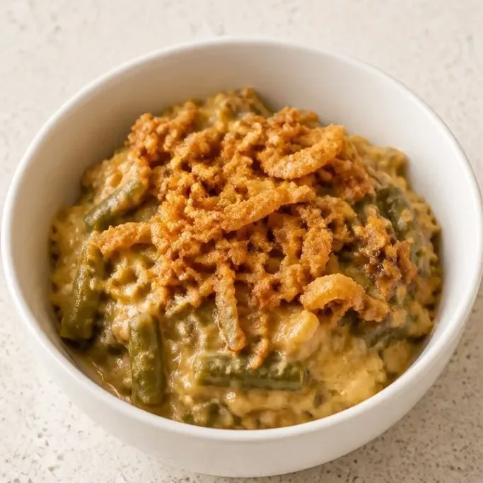 Creamy 3-Ingredient Green Bean Casserole 3 Ingredient Green Bean Casserole
