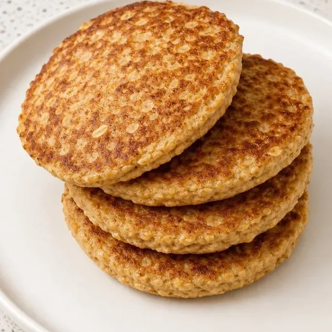 3 Ingredient Oatmeal Pancakes