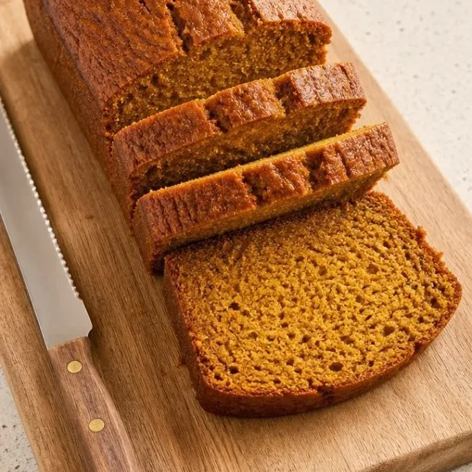 3 Ingredient Pumpkin Bread
