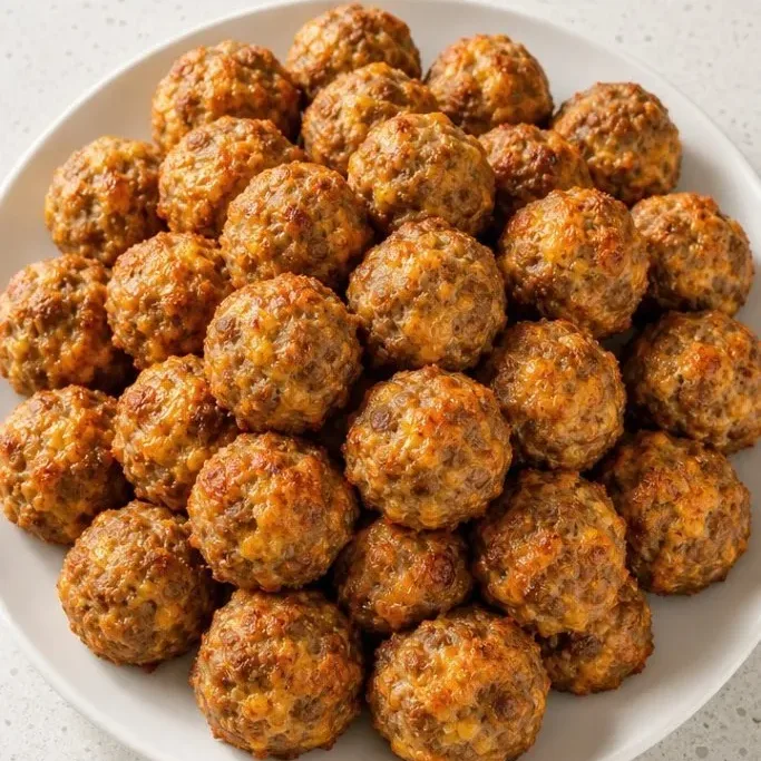 3 Ingredient Sausage Balls