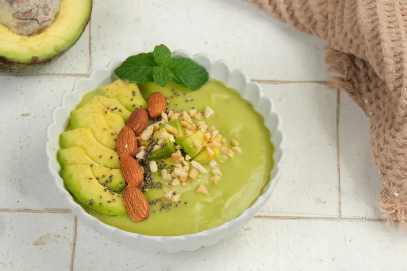 3. Avocado Smoothie Bowl