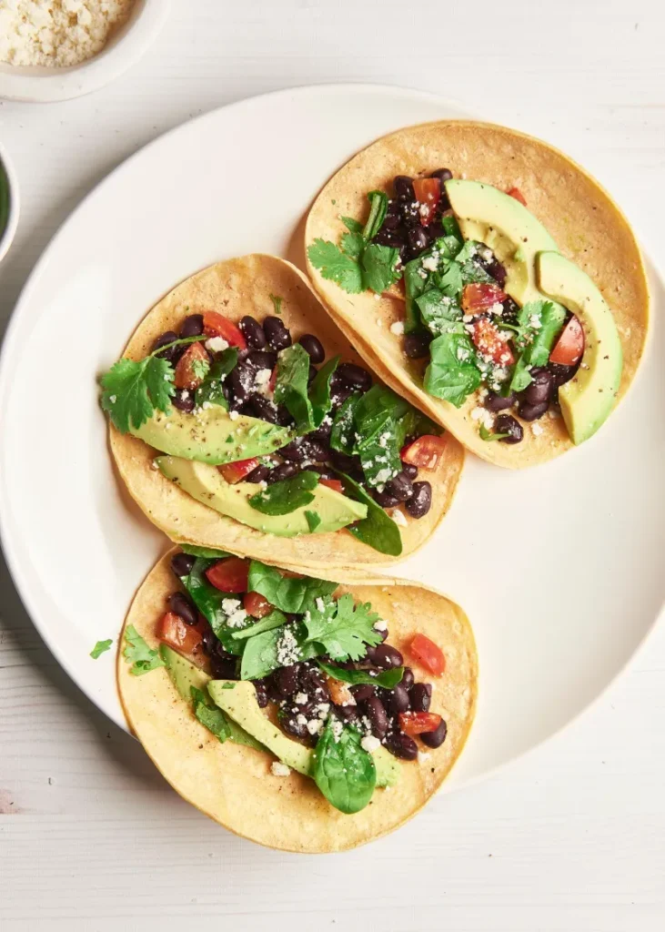 3. Black Bean Tacos