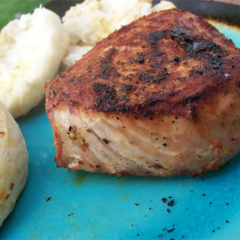 3. Cajun Blackened Tuna Steak