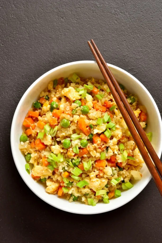 3. Cauliflower Fried Rice with Egg