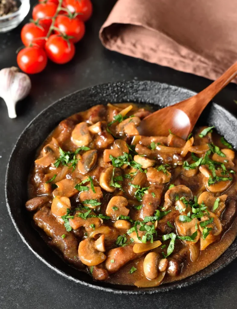 3. Easy One Pan Beef Stroganoff