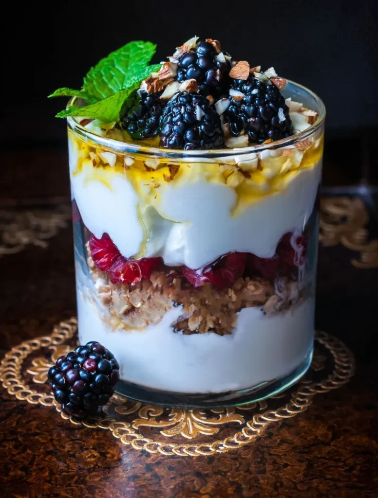 3. Low Fat Greek Yogurt Parfait