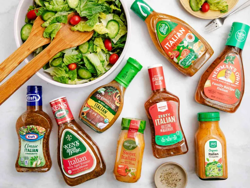 36. Salad Dressings Bottled