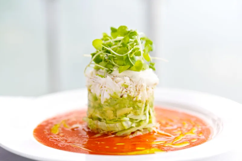 4 Crab Avocado Salad Towers