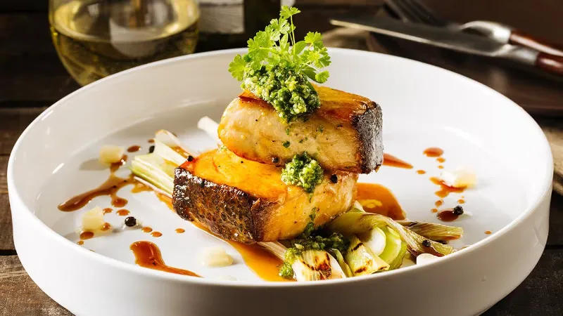 4 Honey Mustard Grilled Cod