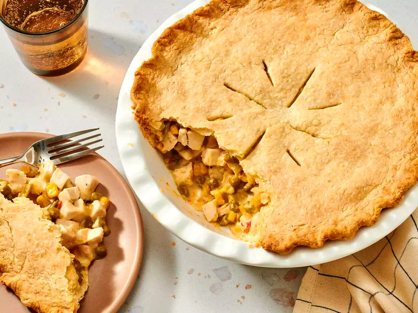 4-Ingredient Chicken Pot Pie