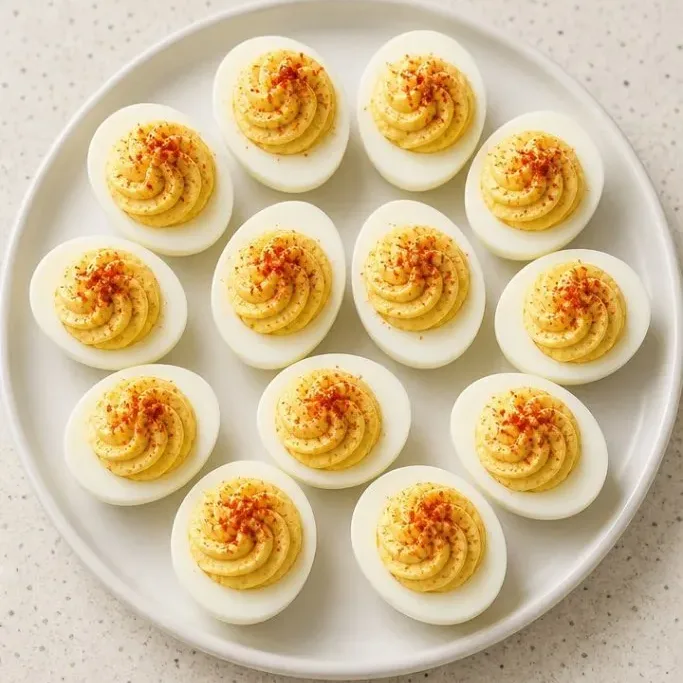 4 Ingredient Deviled Eggs