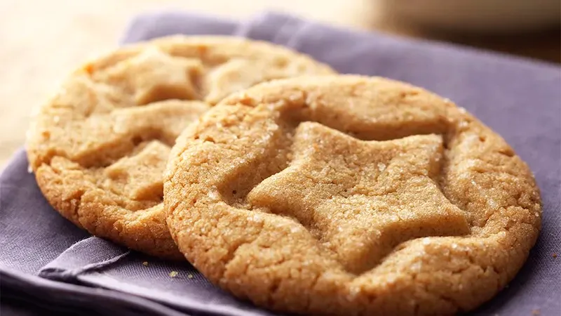 4 Ingredient Peanut Butter Cookies Food photo of 4 Ingredient Peanut Butter Cookie