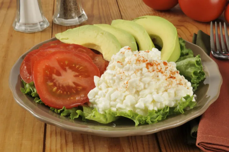 4. Avocado Cottage Cheese Bowl