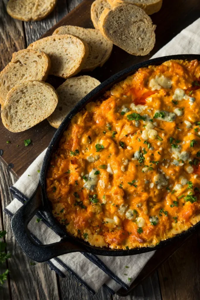 6 Best Buffalo Chicken Dip Recipes You Need for Game Day 4. Baked Cheesy Buffalo Chicken Dip