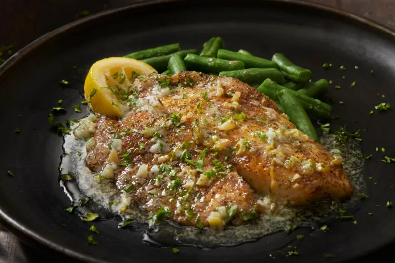 4. Garlic Butter Herb Tilapia