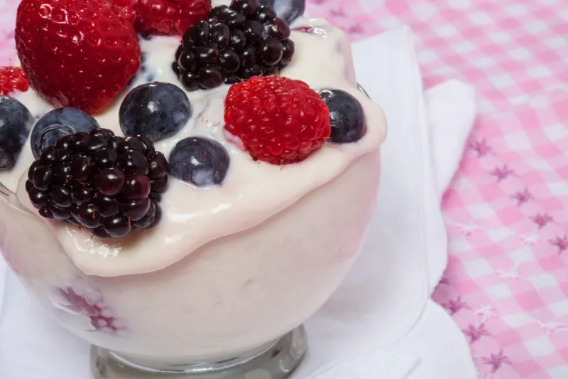 4. Greek Yogurt with Berries