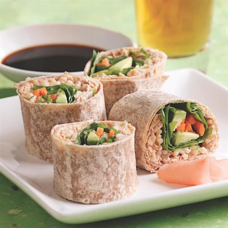 4. High Protein Tuna Wrap 1