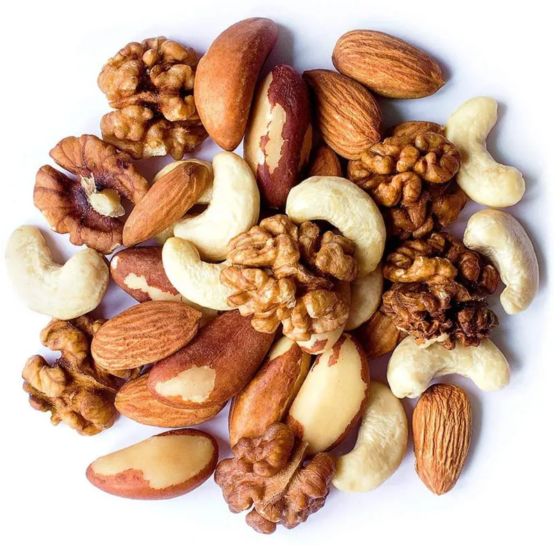 4. Nuts Almonds Walnuts Cashews