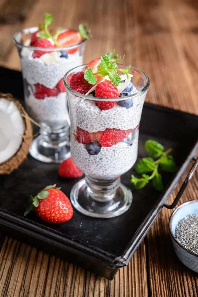 4. Overnight Chia Seed Pudding